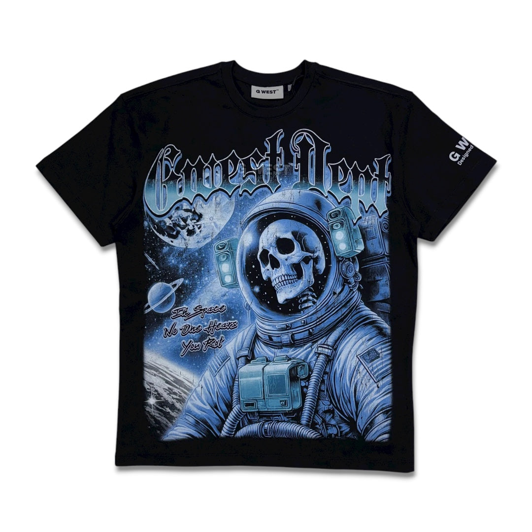 G West Men's Astro Ghost Tee Black/Blue