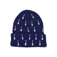 Tear drop Crystal Beanie