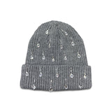Tear drop Crystal Beanie