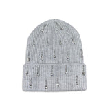 Tear drop Crystal Beanie