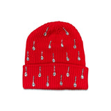 Tear drop Crystal Beanie