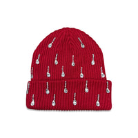 Tear drop Crystal Beanie