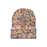 Oversized Rhinestone beanies