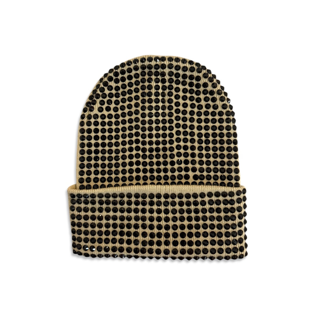 Oversized Rhinestone beanies