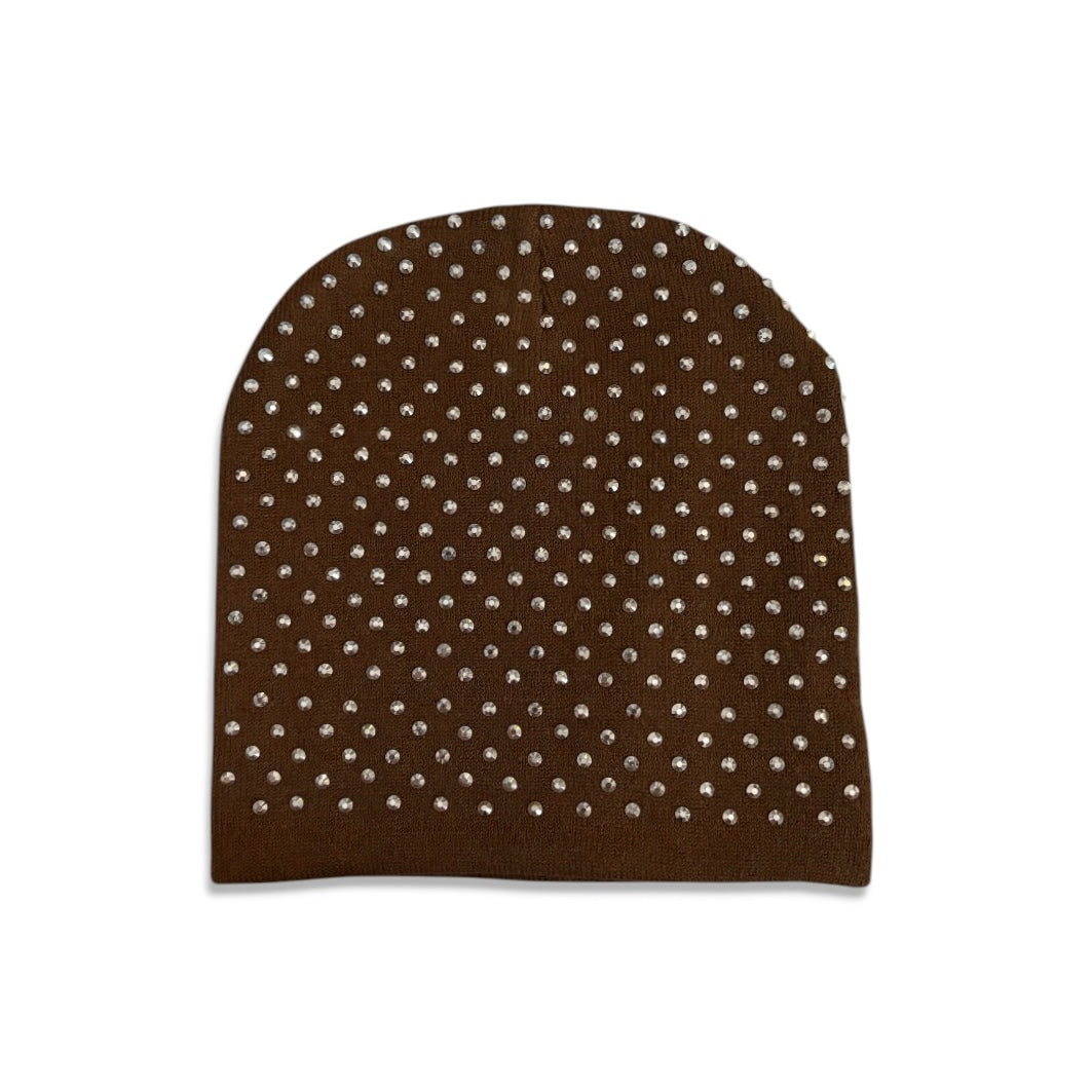 Micro Rhinestone Beanie