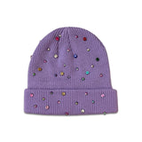 Rhinestone Pearls Multicolor Beanies