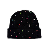 Rhinestone Pearls Multicolor Beanies
