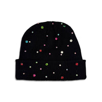 Rhinestone Pearls Multicolor Beanies