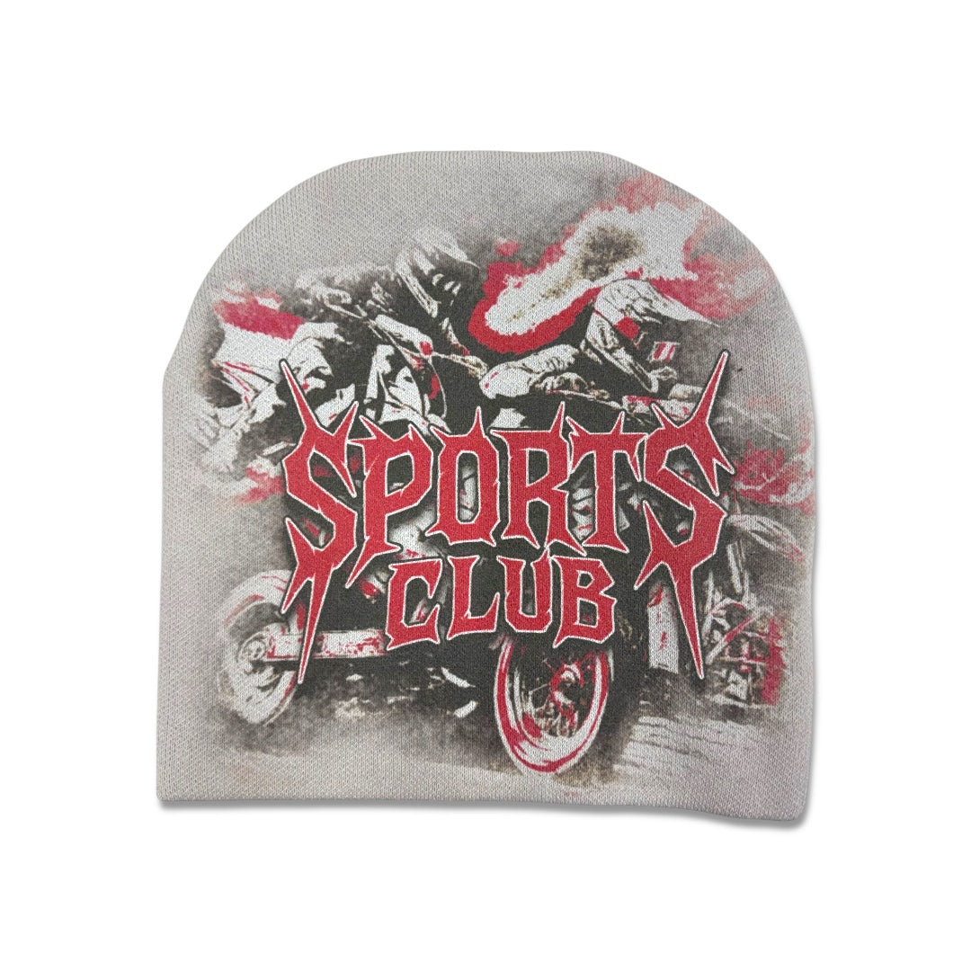 Shattered Hearts Sports Club Beanie Grey