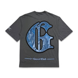 G West Club Liberty Peace Tee Grey/Blue