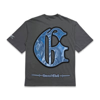 G West Club Liberty Peace Tee Grey/Blue