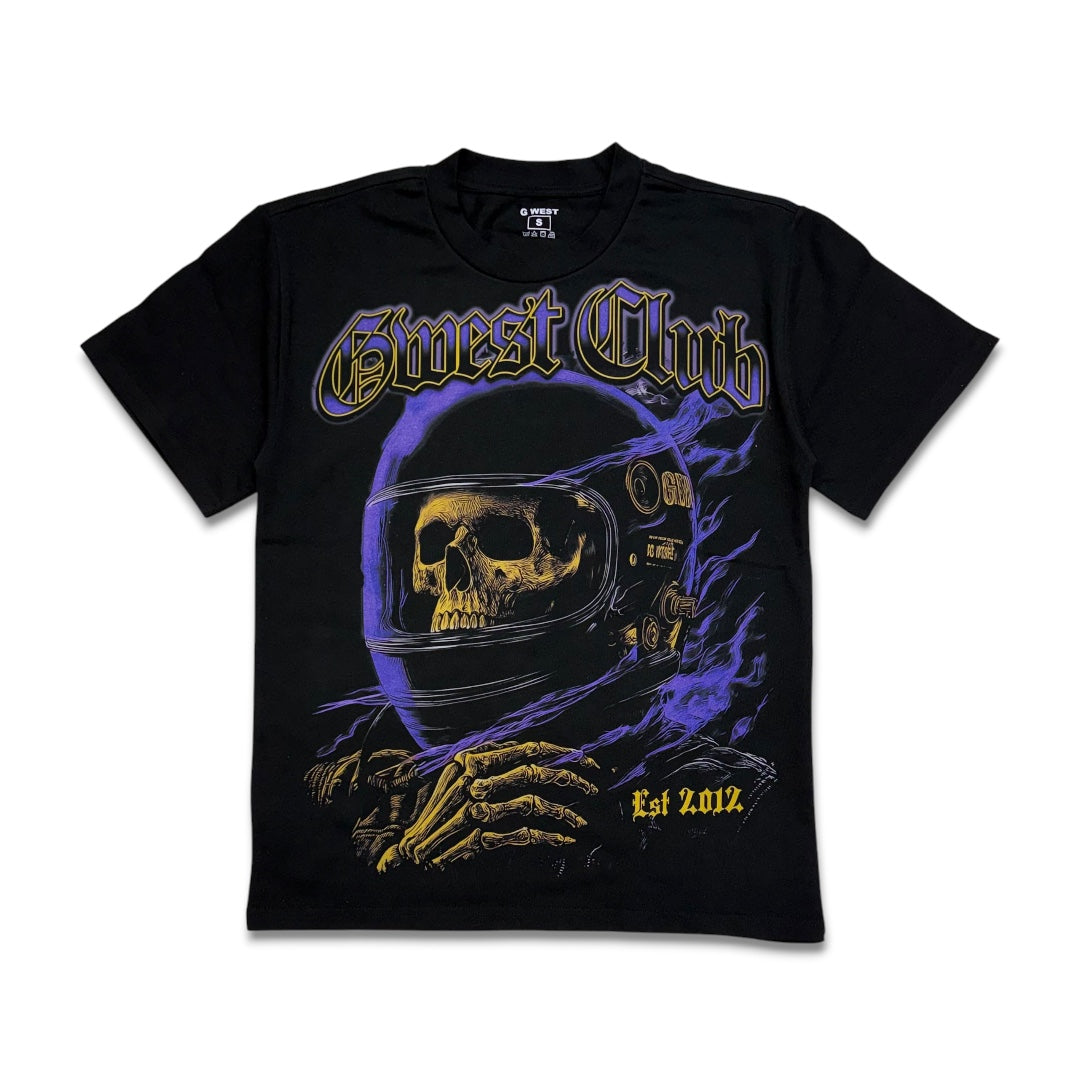 G west Men's Dead Zone Cruiser Tee Black/Purple