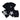 Purple Brand Men's Star Word Mark Short Set Black