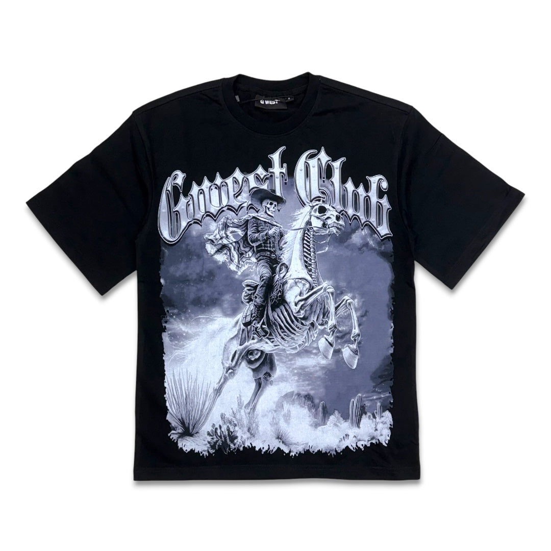 G West Rider Of Flames Tee Black/Grey