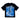 G West Rider Of Flames Tee Black/Blue