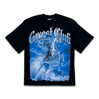 G West Rider Of Flames Tee Black/Blue