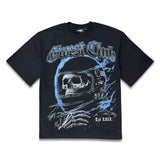 G West Men's Dead Zone Cruiser Tee Black/Carolina blue
