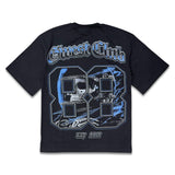 G West Men's Dead Zone Cruiser Tee Black/Carolina blue