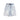 Denimicity Men's Light Blue/Red Rhinestone Denim Shorts