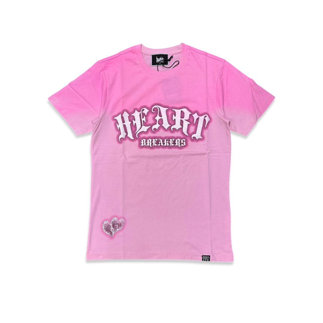Denimicity Men's Heart Breaker Tee Pink