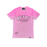 Denimicity Men's Heart Breaker Tee Pink