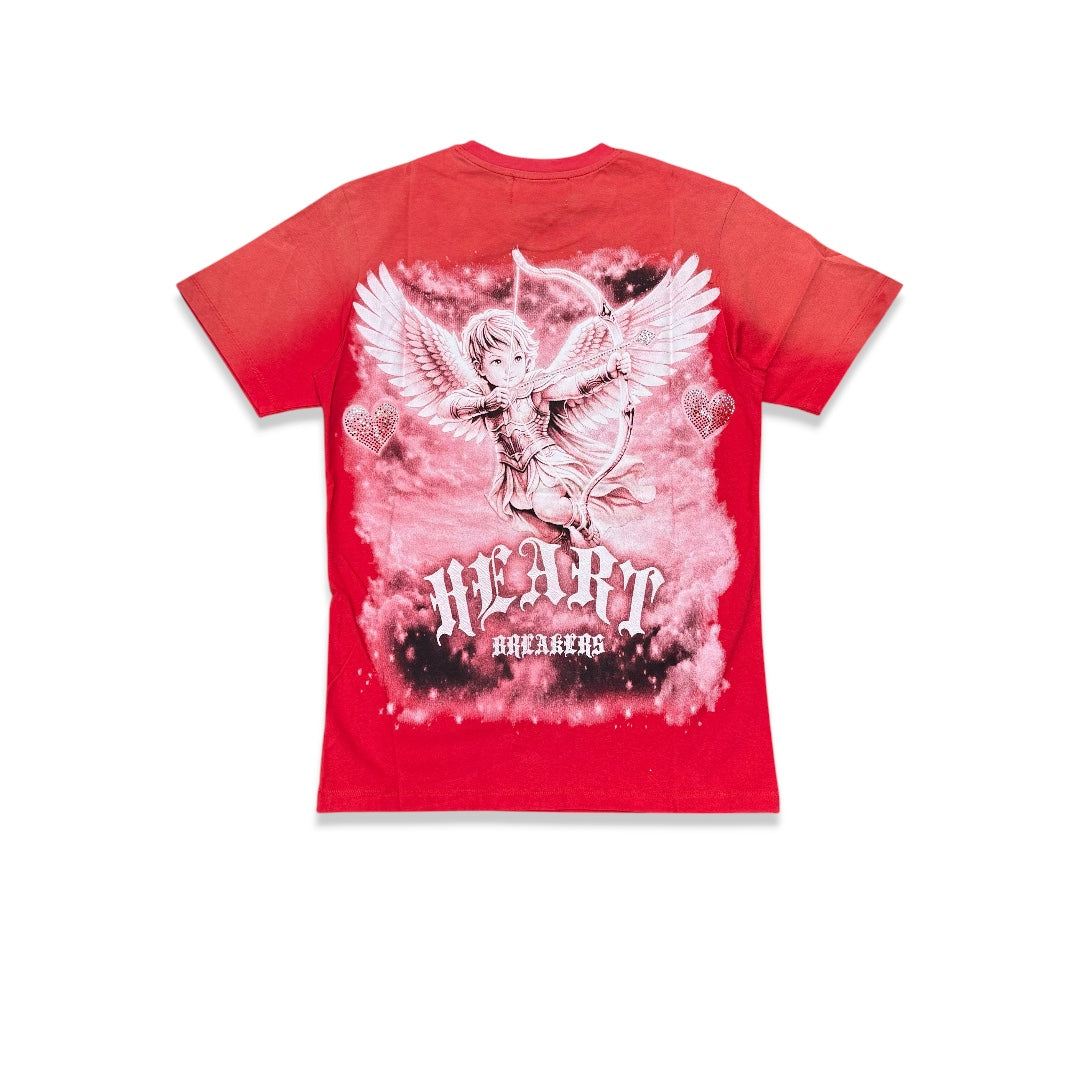 Denimicity Men's Heart Breaker Tee Red