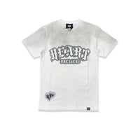 Denimicity Men's Heart Breaker Tee White/Grey