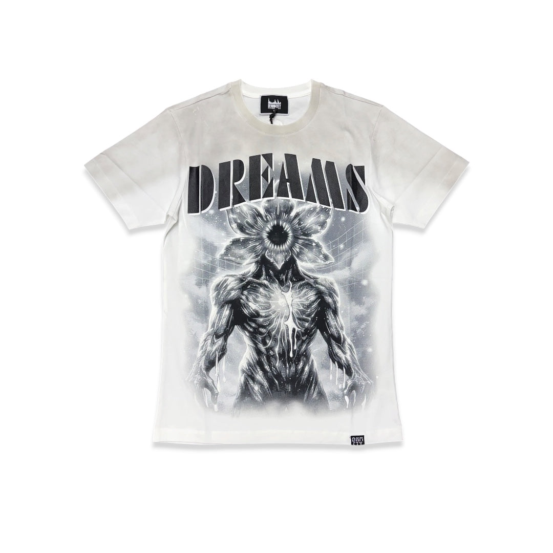 Denimicity Men's Dreams From The Other Side Tee White/Grey