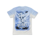 Denimicity Men's Heart Breaker Tee White/Baby Blue