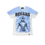 Denimicity Men's Dreams From The Other Side Tee White/Baby Blue