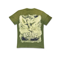 Denimicity Men's Heart Breaker Tee Olive/Beige