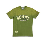 Denimicity Men's Heart Breaker Tee Olive/Beige