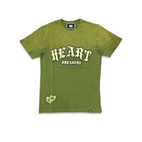 Denimicity Men's Heart Breaker Tee Olive/Beige