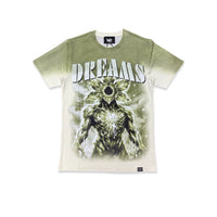 Denimicity Men's Dreams From The Other Side Tee Olive/Beige