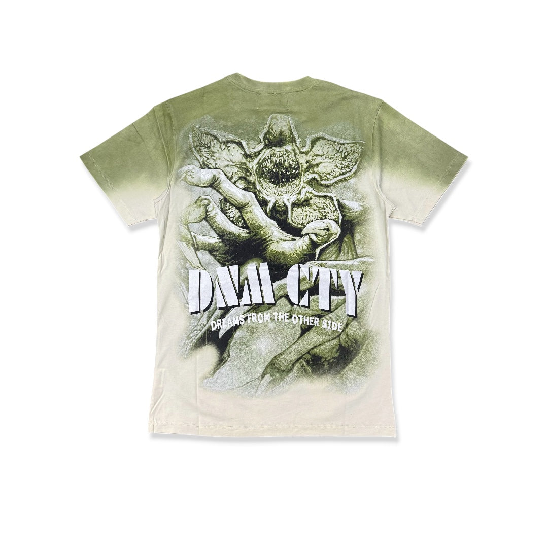 Denimicity Men's Dreams From The Other Side Tee Olive/Beige