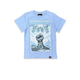 Denimicity kids Rule Or Be Ruled Tee Baby Blue/White