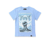 Denimicity kids Rule Or Be Ruled Tee Baby Blue/White