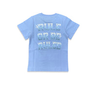 Denimicity kids Rule Or Be Ruled Tee Baby Blue/White