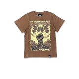Denimicity kids Rule Or Be Ruled Tee Brown/Beige
