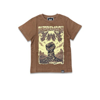 Denimicity kids Rule Or Be Ruled Tee Brown/Beige