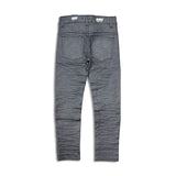 Noble Essential Kids Wide Cut Patched Jeans Faded Charcoal Wash