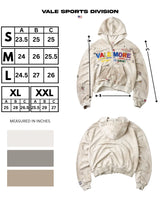 Vale Forever Sunday Zip Up Hoodie Cream