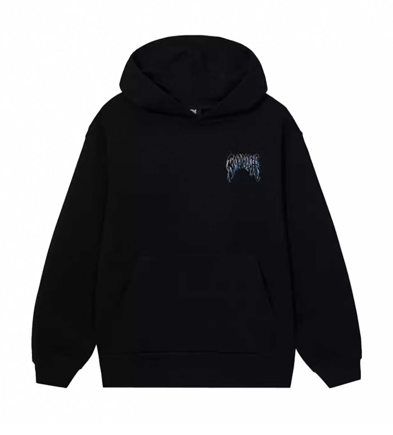 Revenge Lighting Arch Logo Hoodie Black/Blue