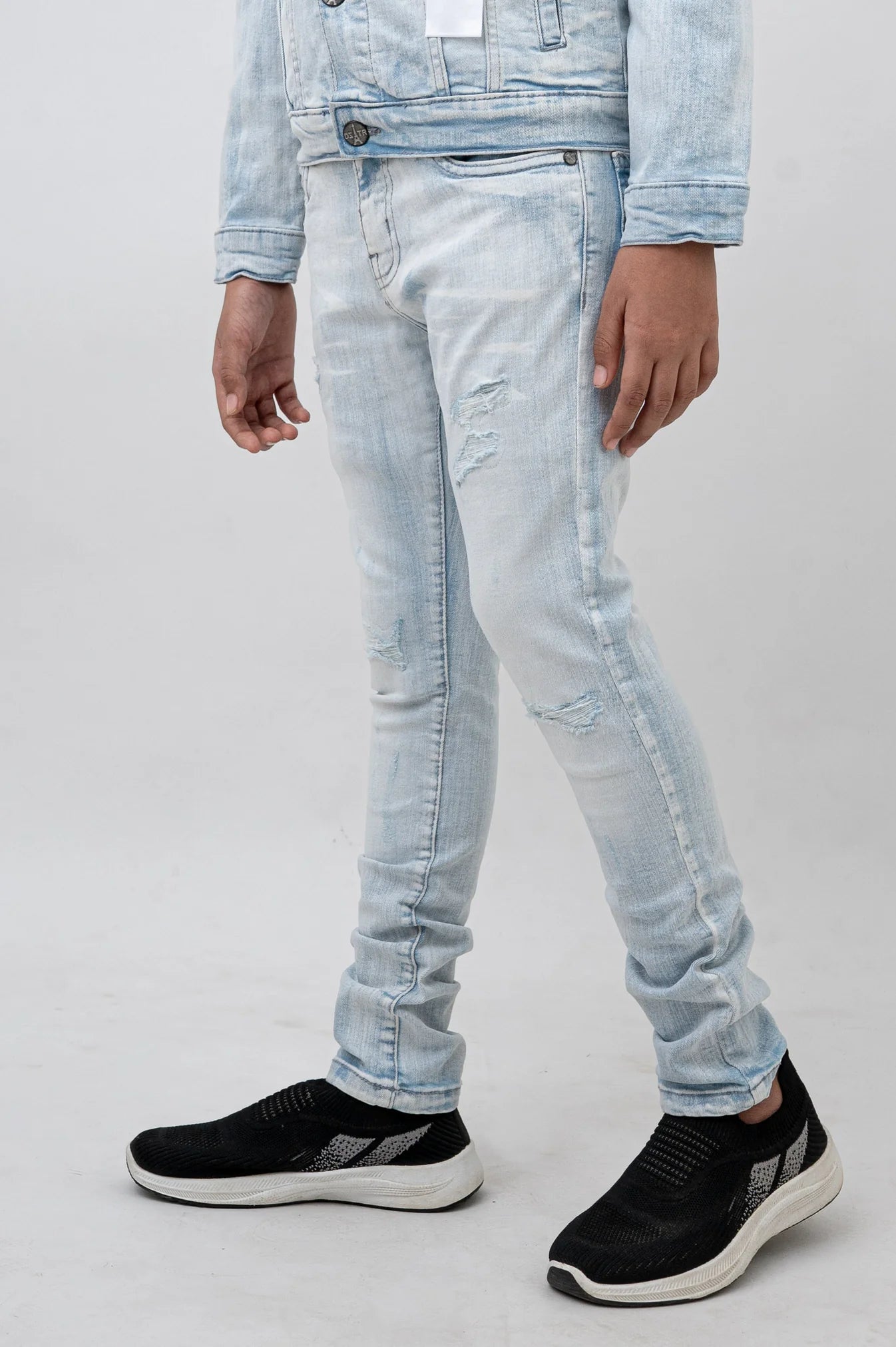 Premium Disaster Kids Denim Jeans Ice Blue -044