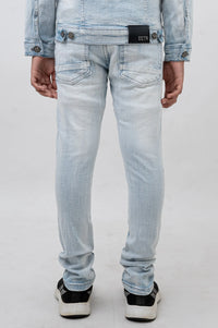 Premium Disaster Kids Denim Jeans Ice Blue -044