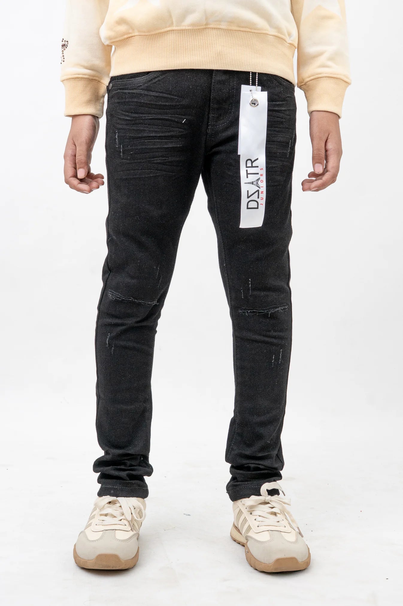 Premium Disaster Kids Denim Jeans Black -005