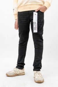 Premium Disaster Kids Denim Jeans Black -005