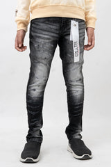 Premium Disaster Kids Denim Jeans Black Grate -048
