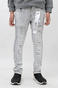 Premium Disaster Kids Denim Jeans Ice Grey -042