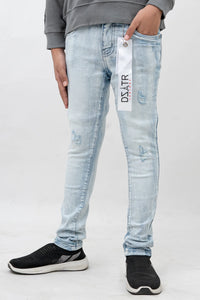 Premium Disaster Kids Denim Jeans Ice Blue -045